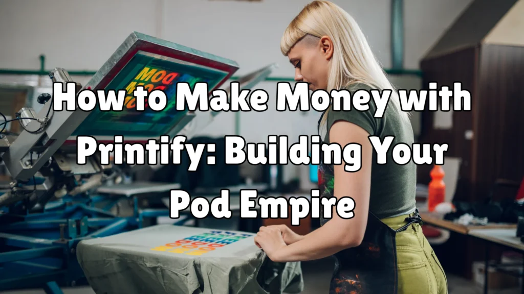 Make Money with Printify